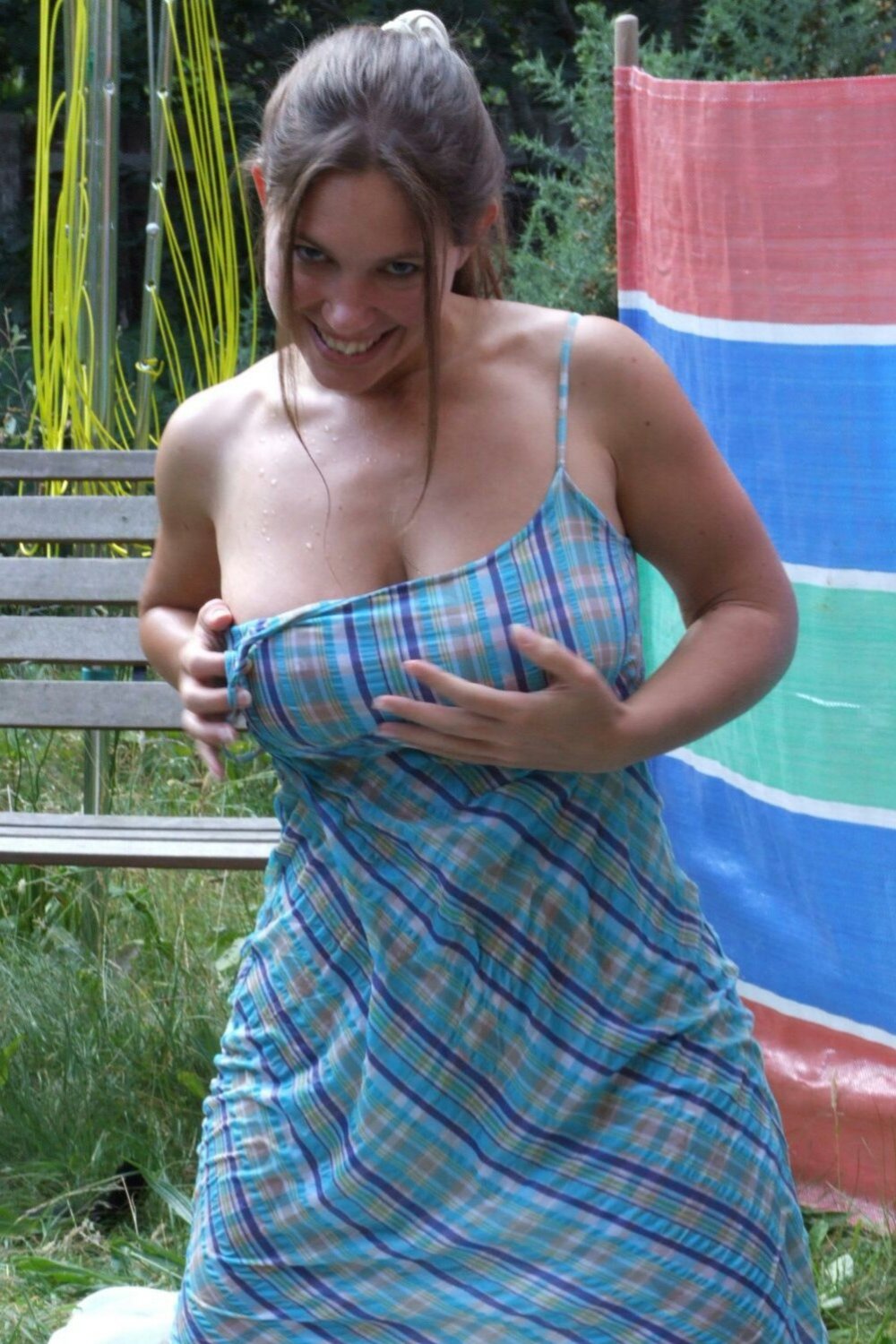 Busty in nature