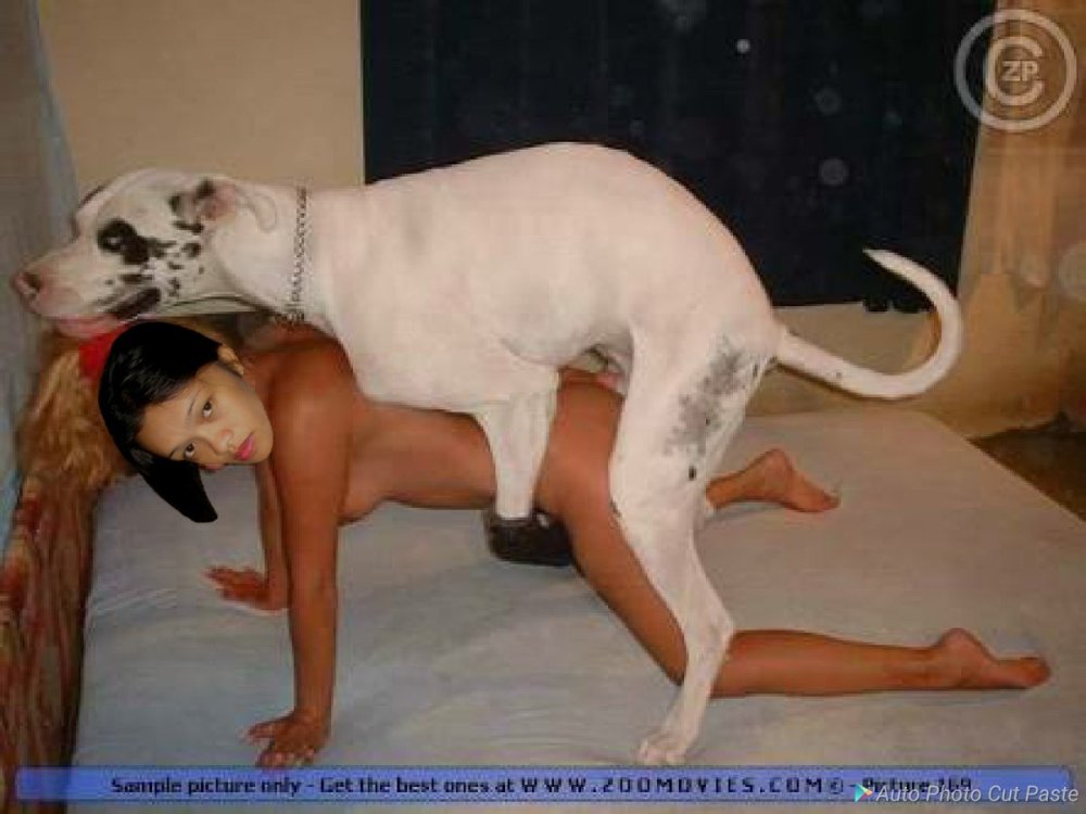 Demeters of a woman with a dog