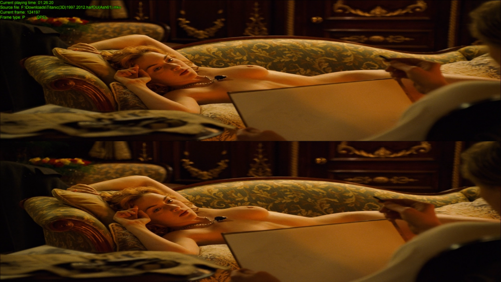 Titanic film 1997 Naked