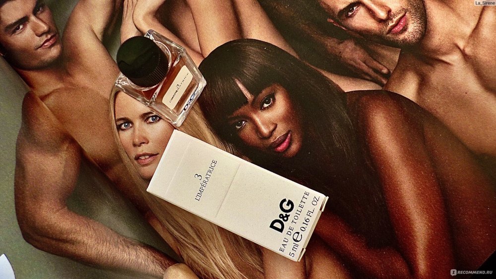 Spirits Dolce Gabban Naomi Campbell