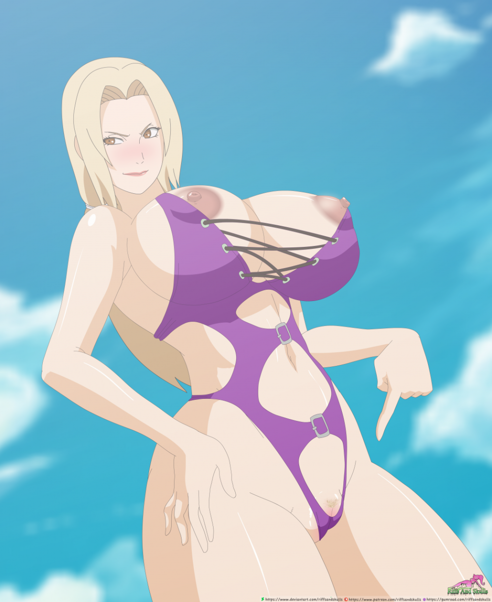 Tsunade in a swimsuit