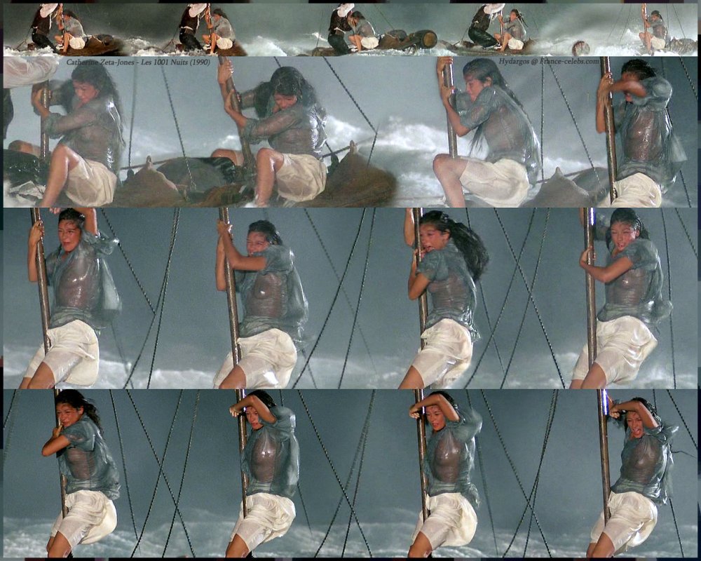 Katherine Zeta Jones naked at 1001 nights