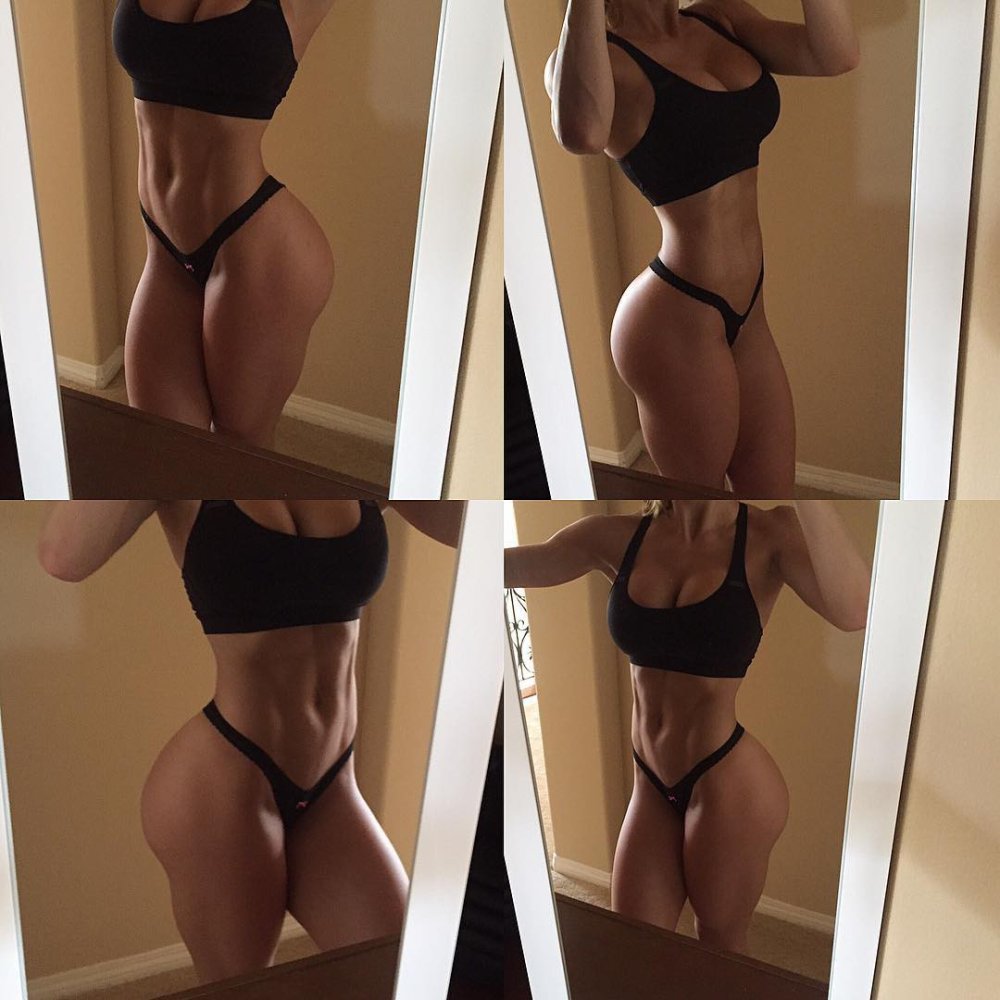 Fitness model of Brittani railing