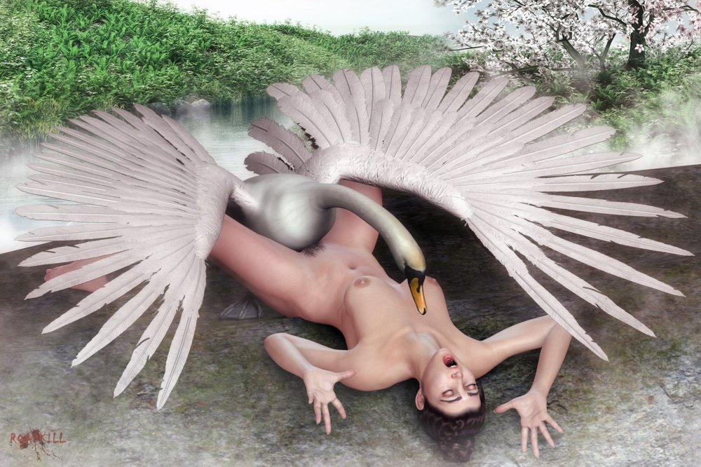 Leda fucked by swan