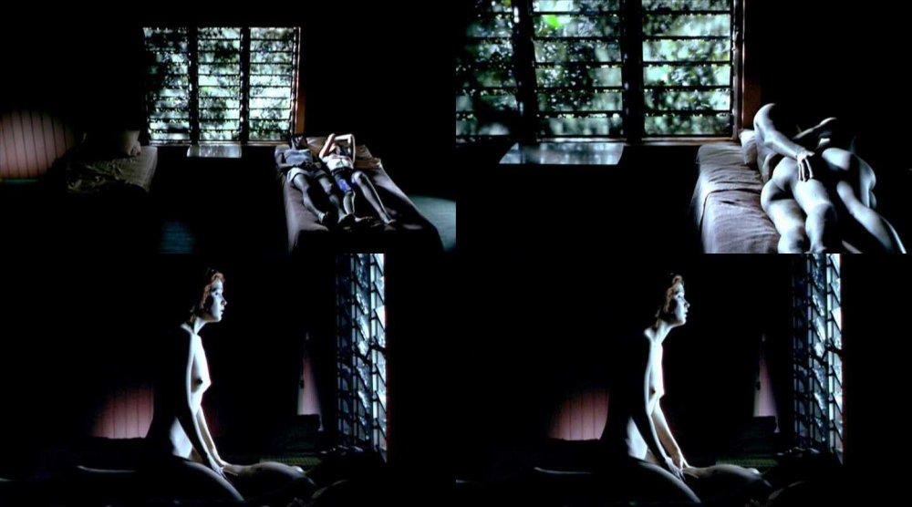 Rose Byrne naked in the film "The Goddess of 1967" (2000)