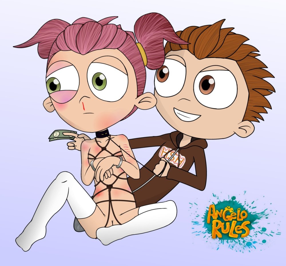 Right of Angelo Lola naked