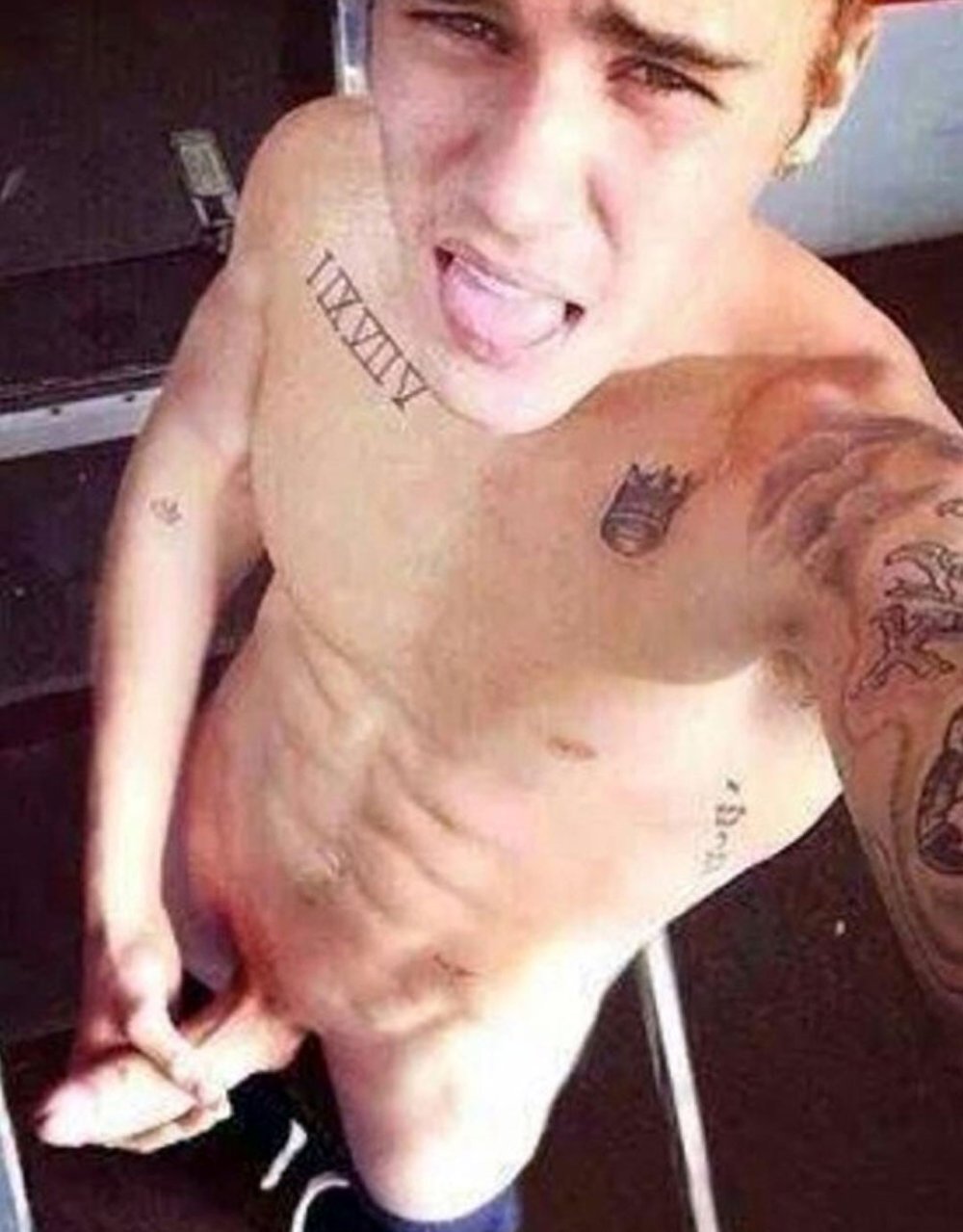 Justin Bieber Naked Dick