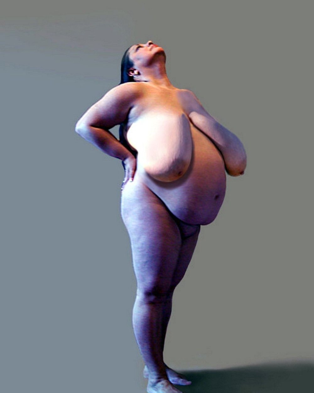 Thick natural breast ssbbw