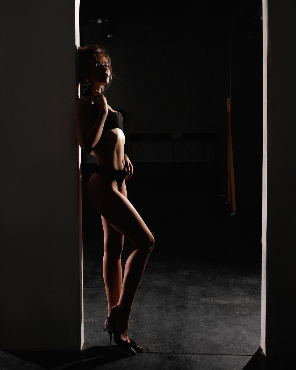 Photo shooting in lingerie