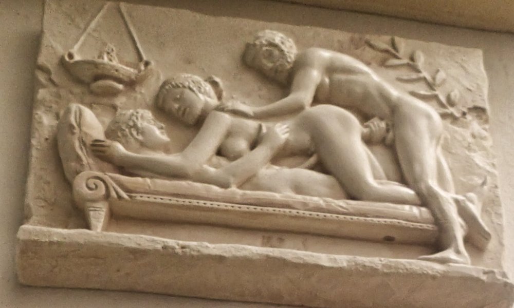 Erotic sculptures of ancient Greece