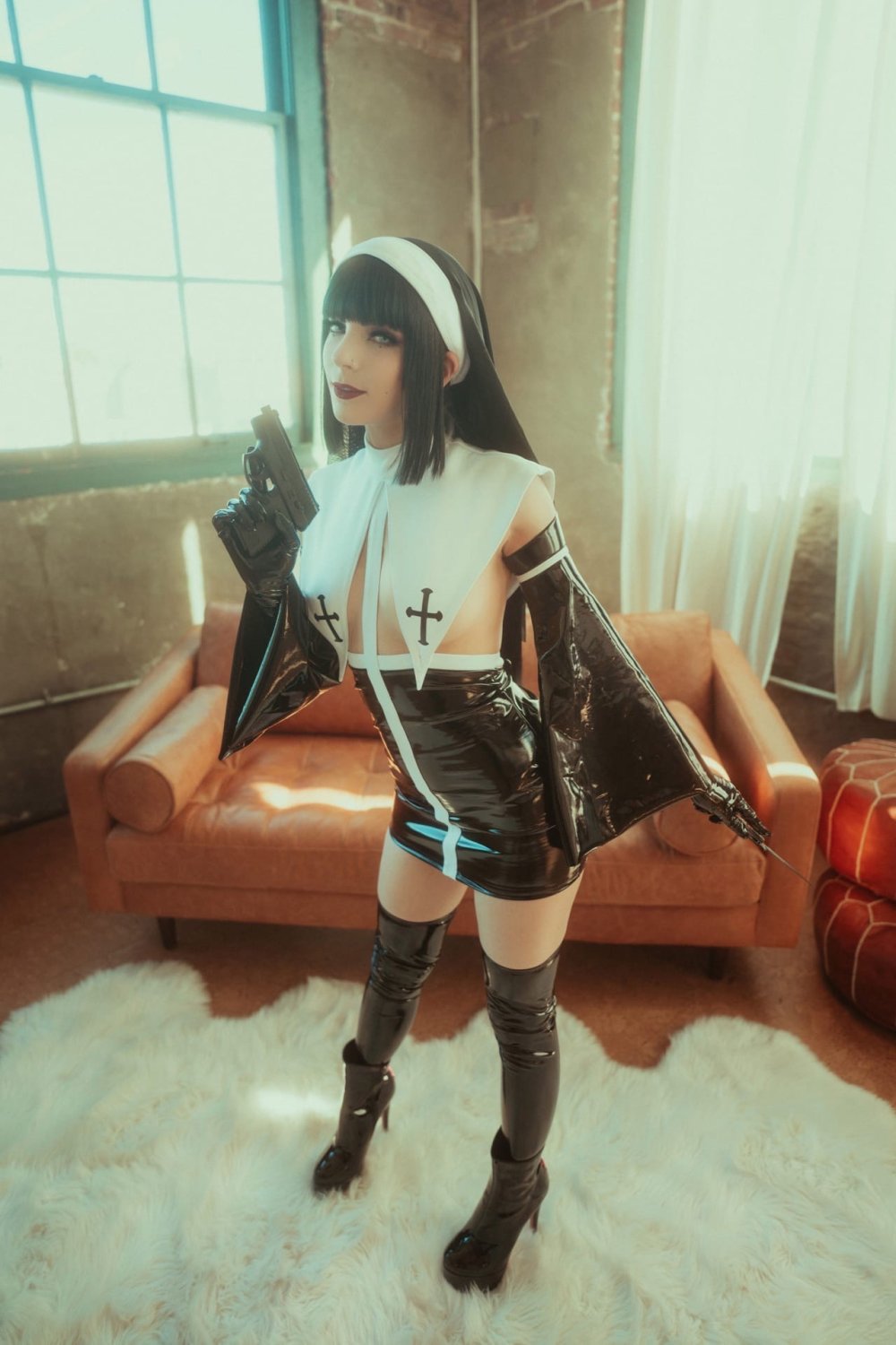 Nun cosplay