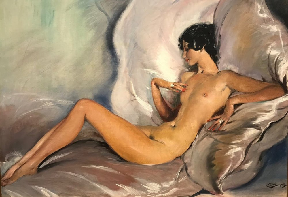 Jean-Gabriel Domerg Nude