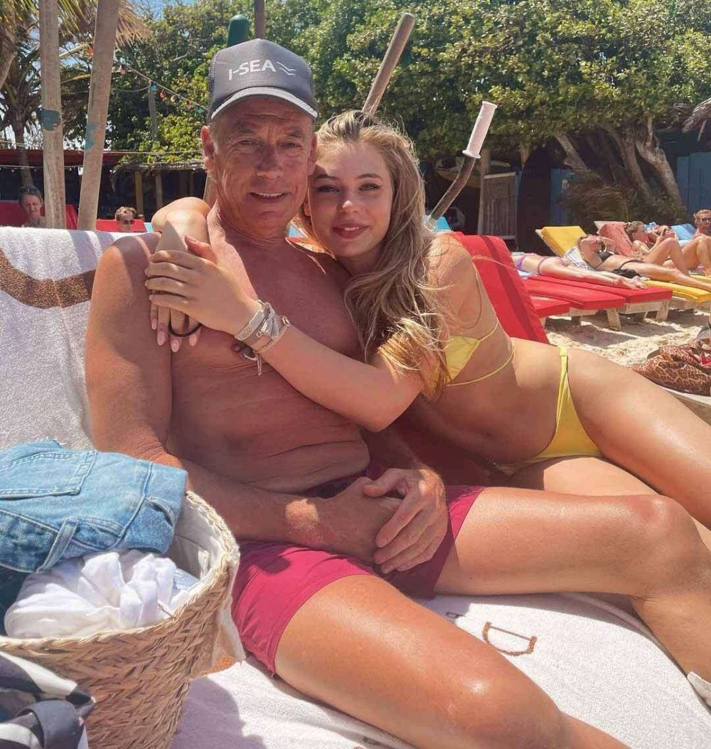 Masha Kokhno with her husband