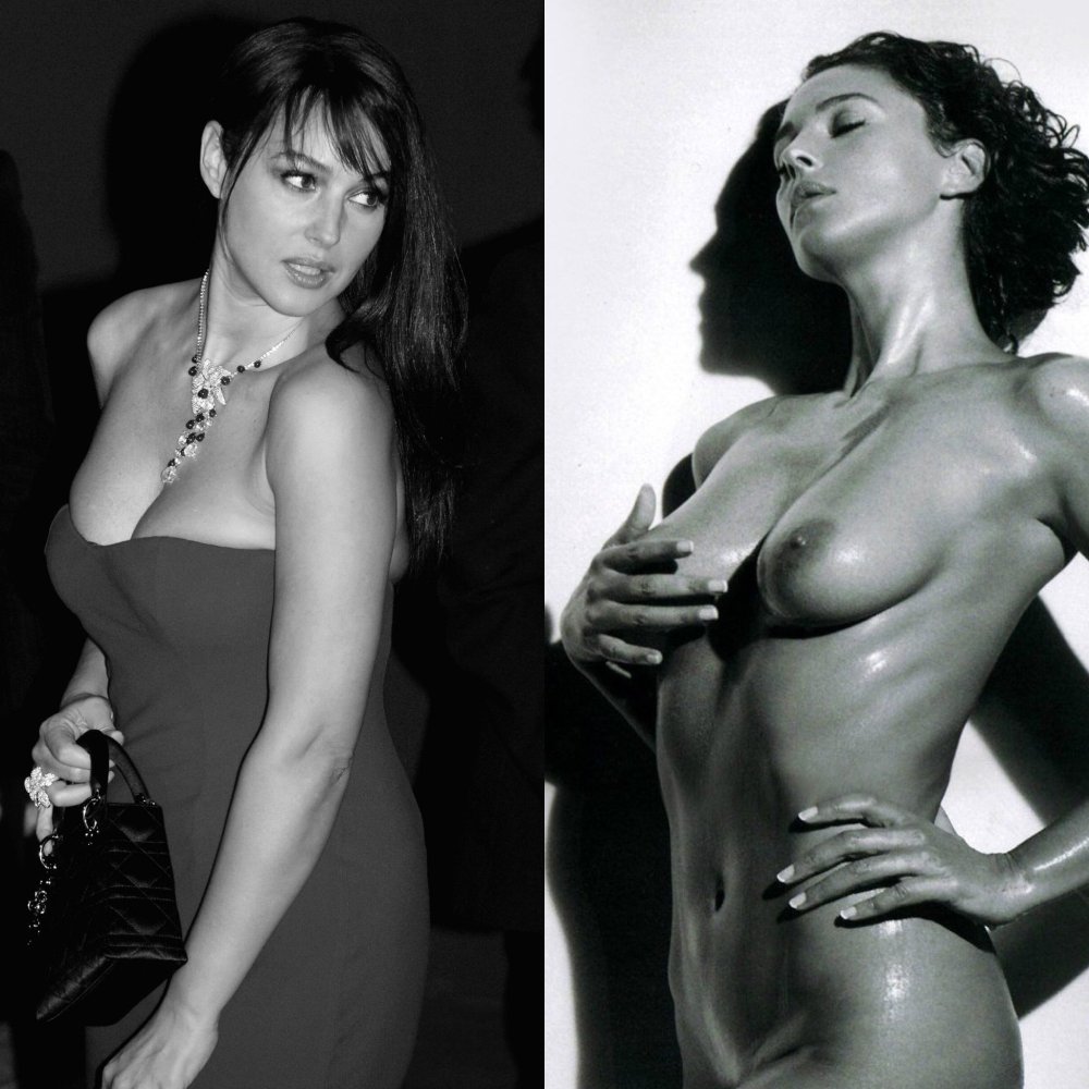 Monica Bellucci in Youth Tits