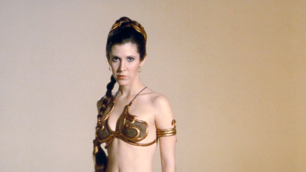 Carrie Fisher Princess Lei