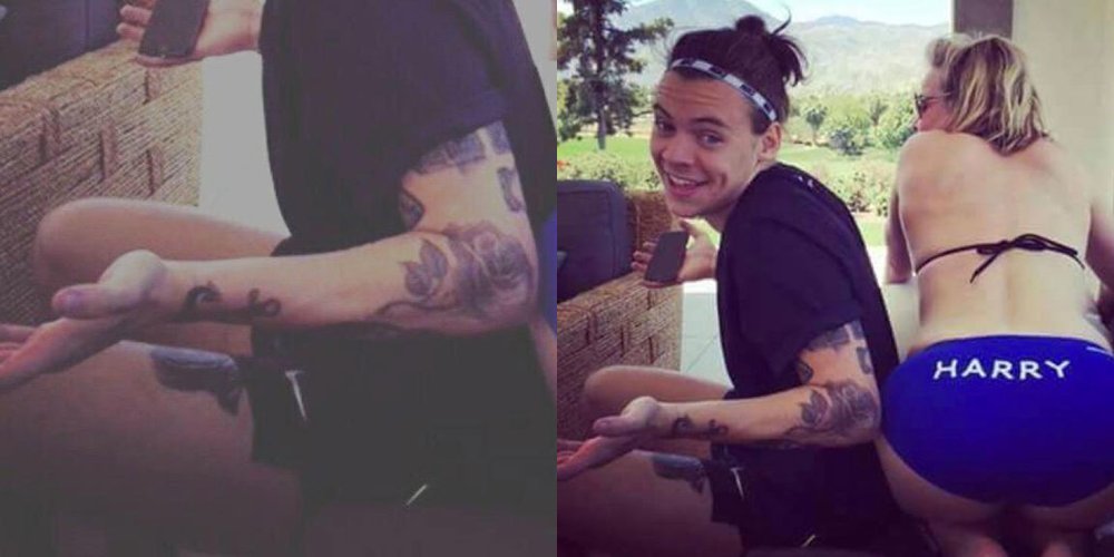James Korden Tattoo Harry Styles