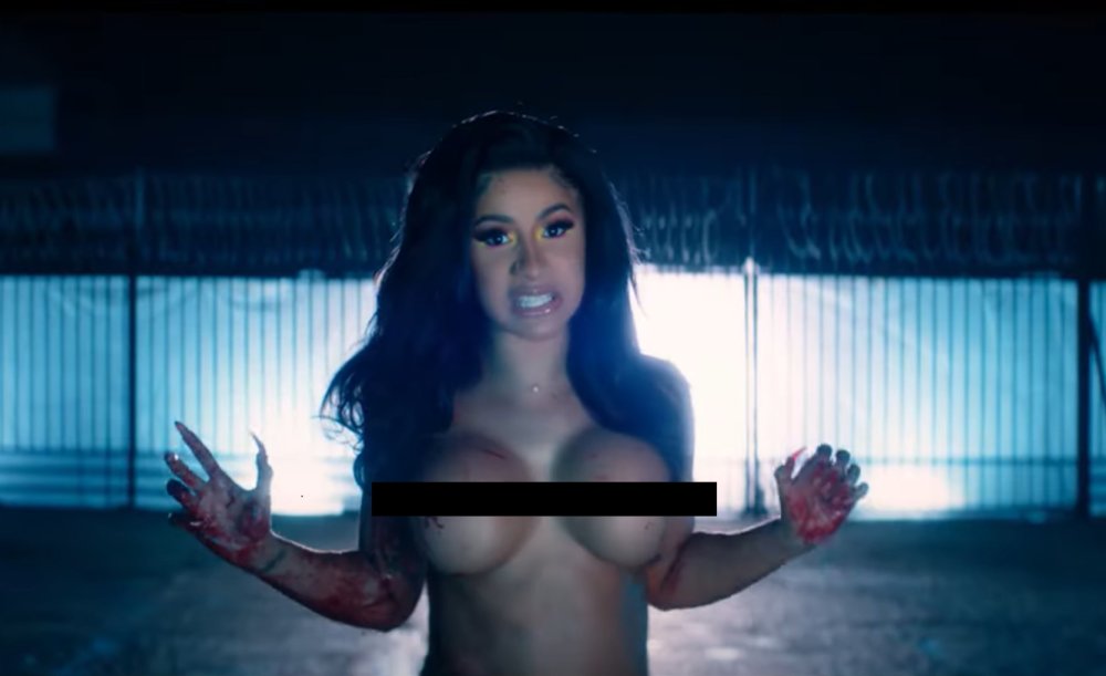 Cardi B hot boobs