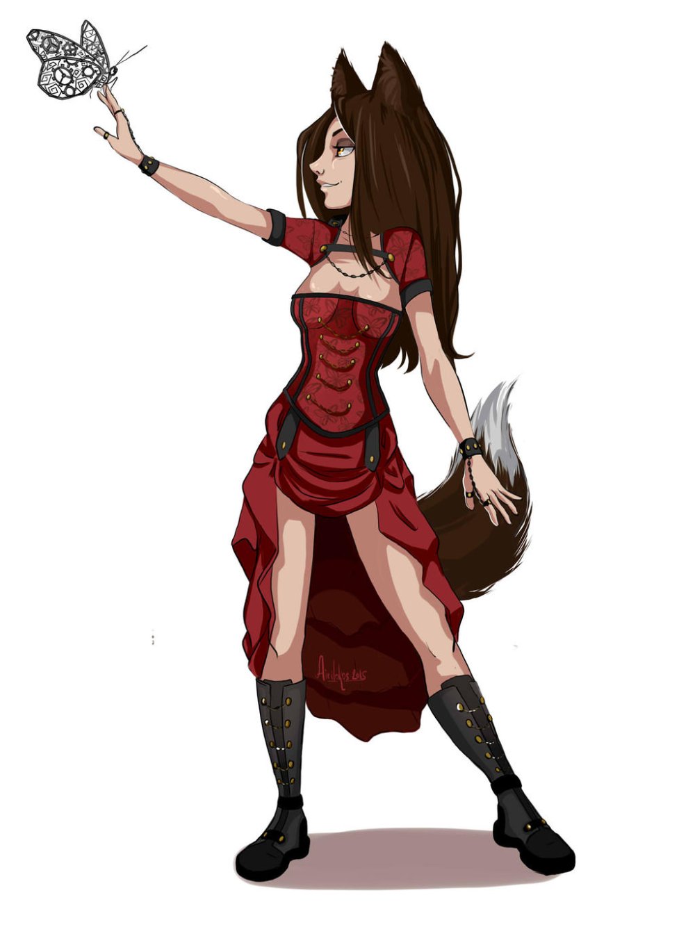 Kate Fox whisper nine -tailed comics rus