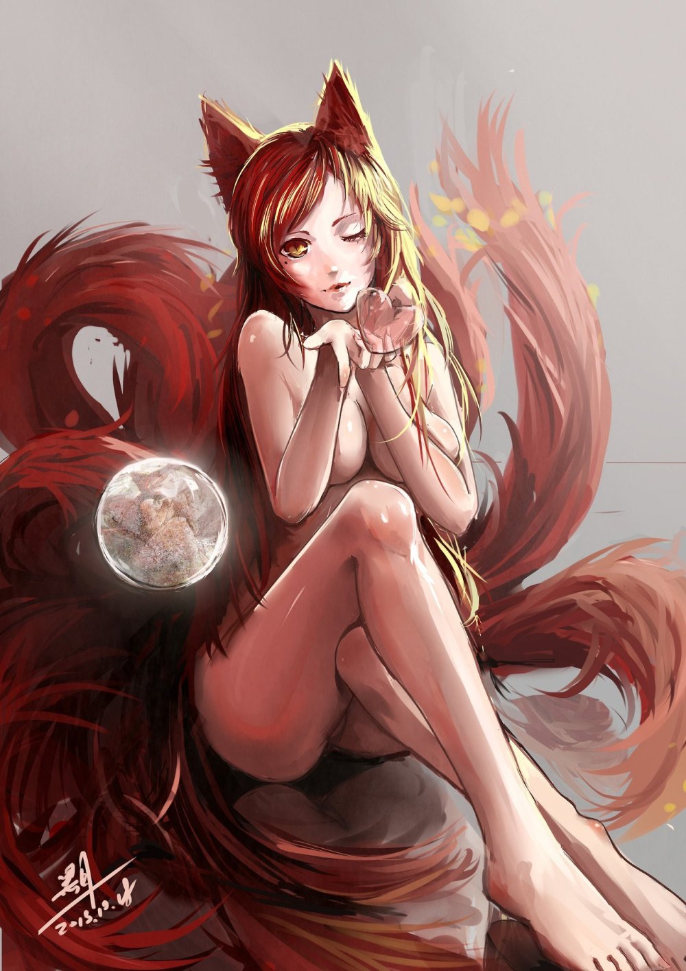 Anime Kitsune Ahri