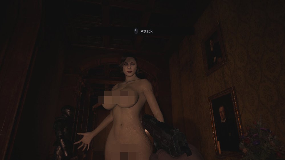 Resident Evil Village Lady Dimitrescu Naked