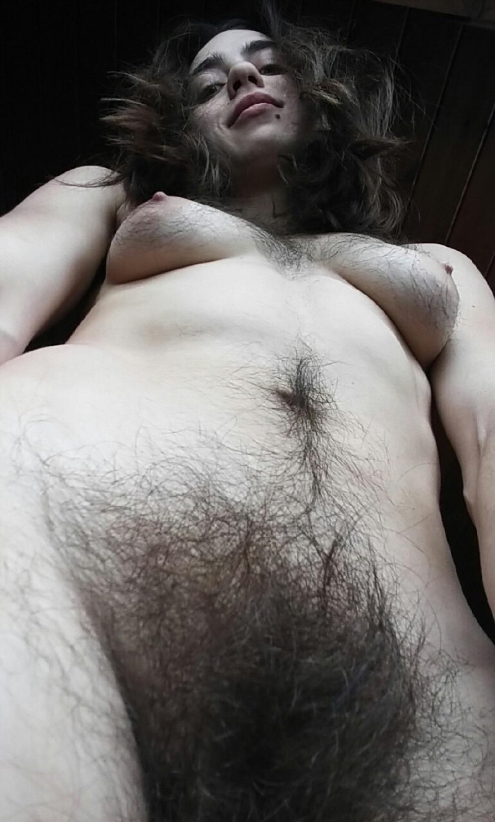 Nude Hairy Belly hairy navel