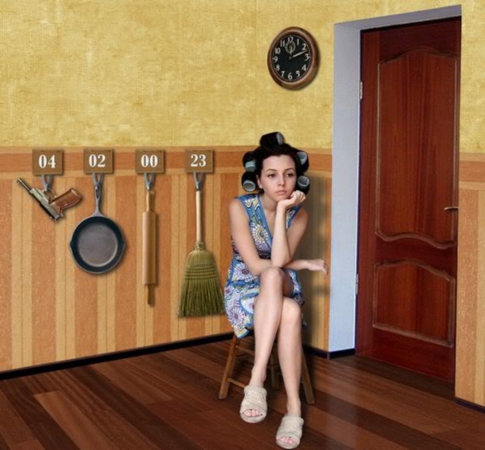 I'm waiting for my husband