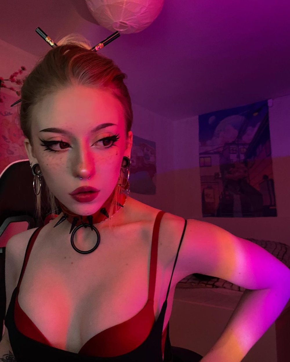 Cyberpunk Meredith Stout Cosplay