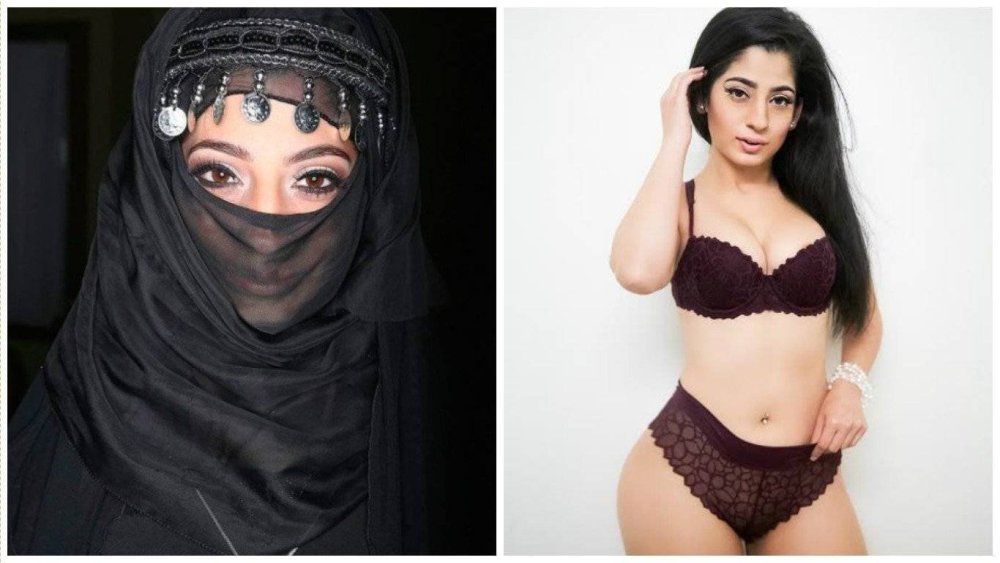 Nadia Ali in a hijab actress
