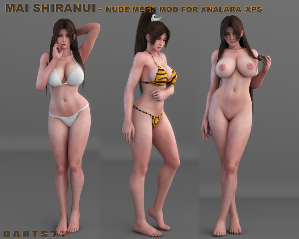 Naked characters from Genshin Impact D