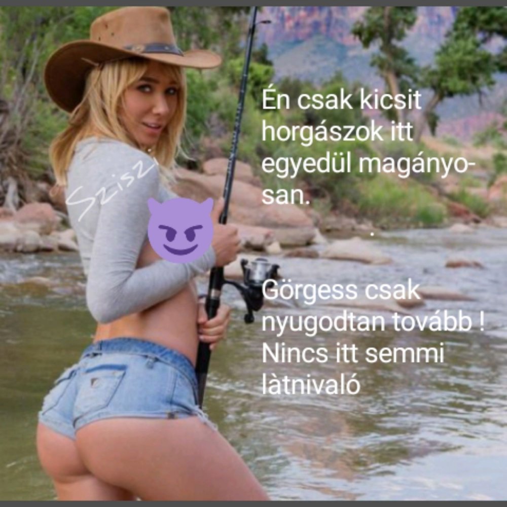 Sarah Anderwood fishing