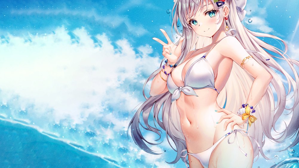 Anime boobs on the desktop