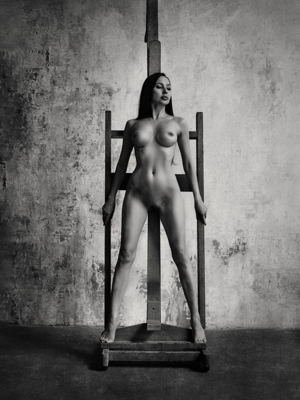 Drug addict for the dose undressed nude