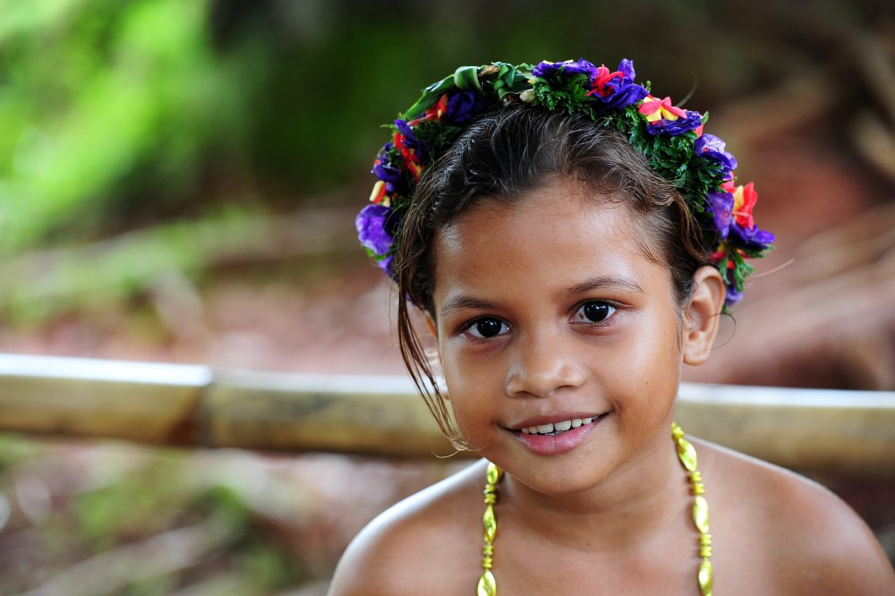 Micronesia of the girl