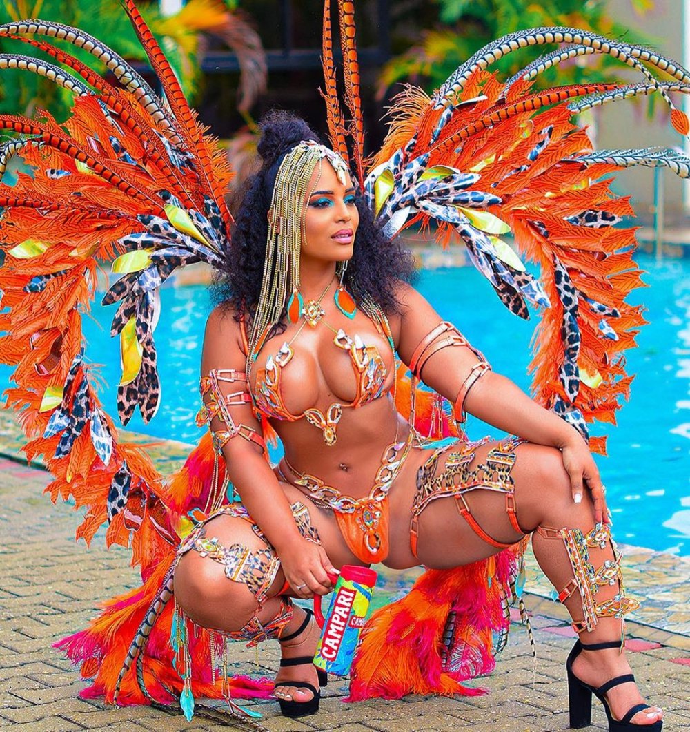 African carnival women nude