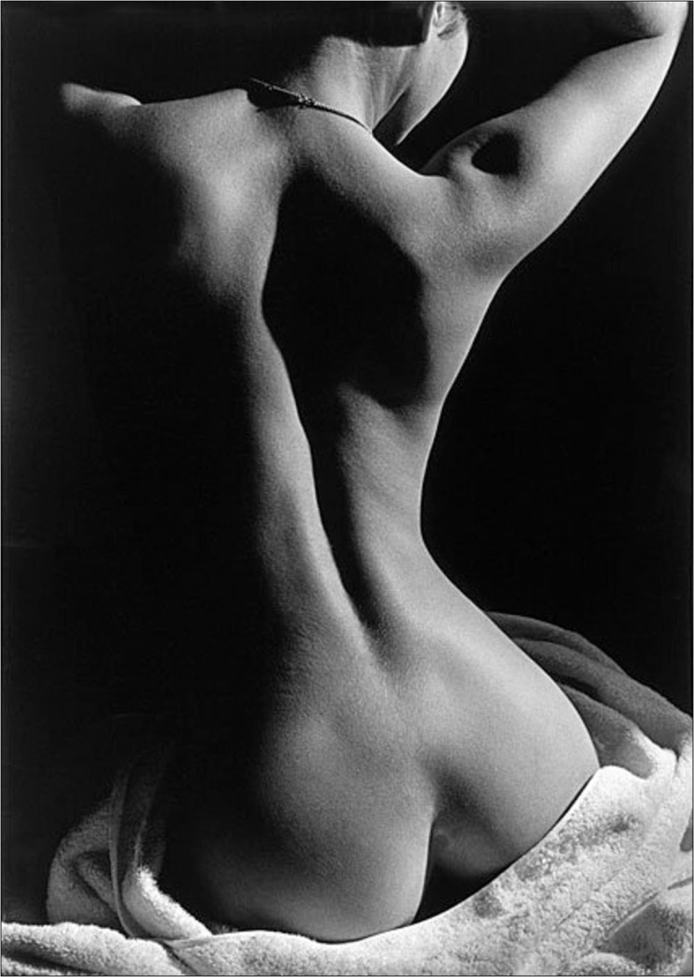 Beautiful bends of the female body