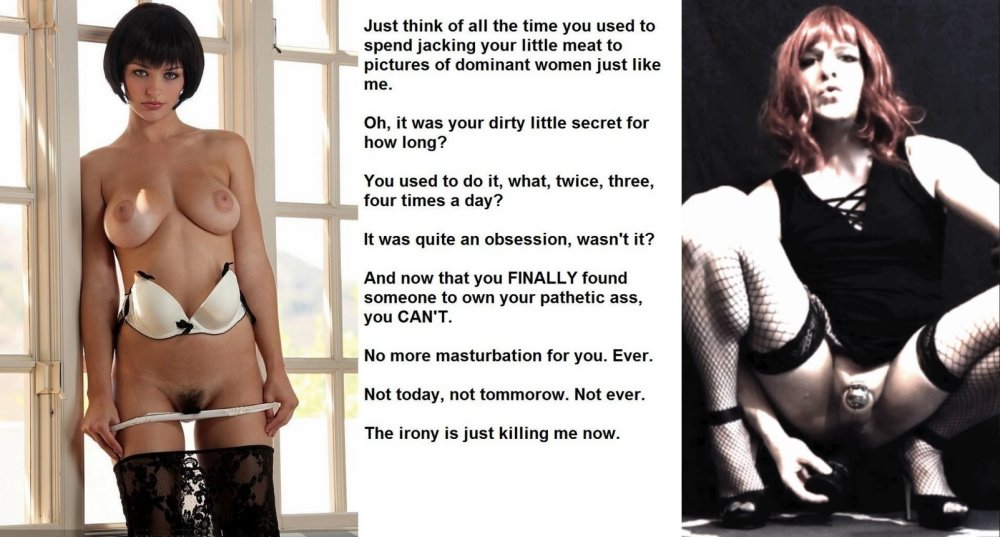 Sissy in a belt of fidelity