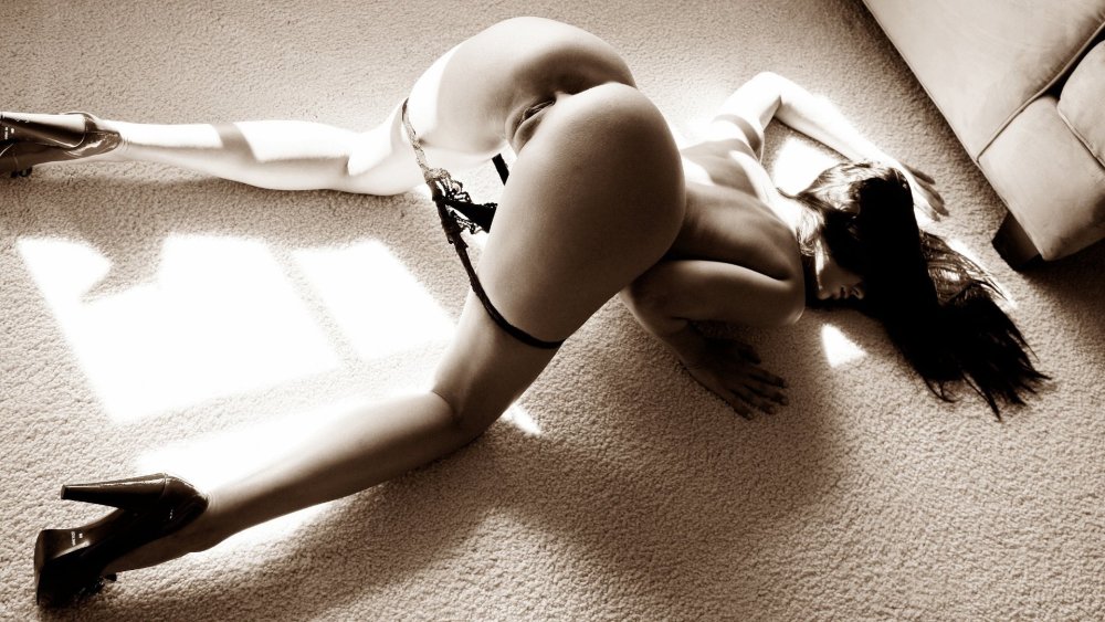 Beautiful female priests in a pose