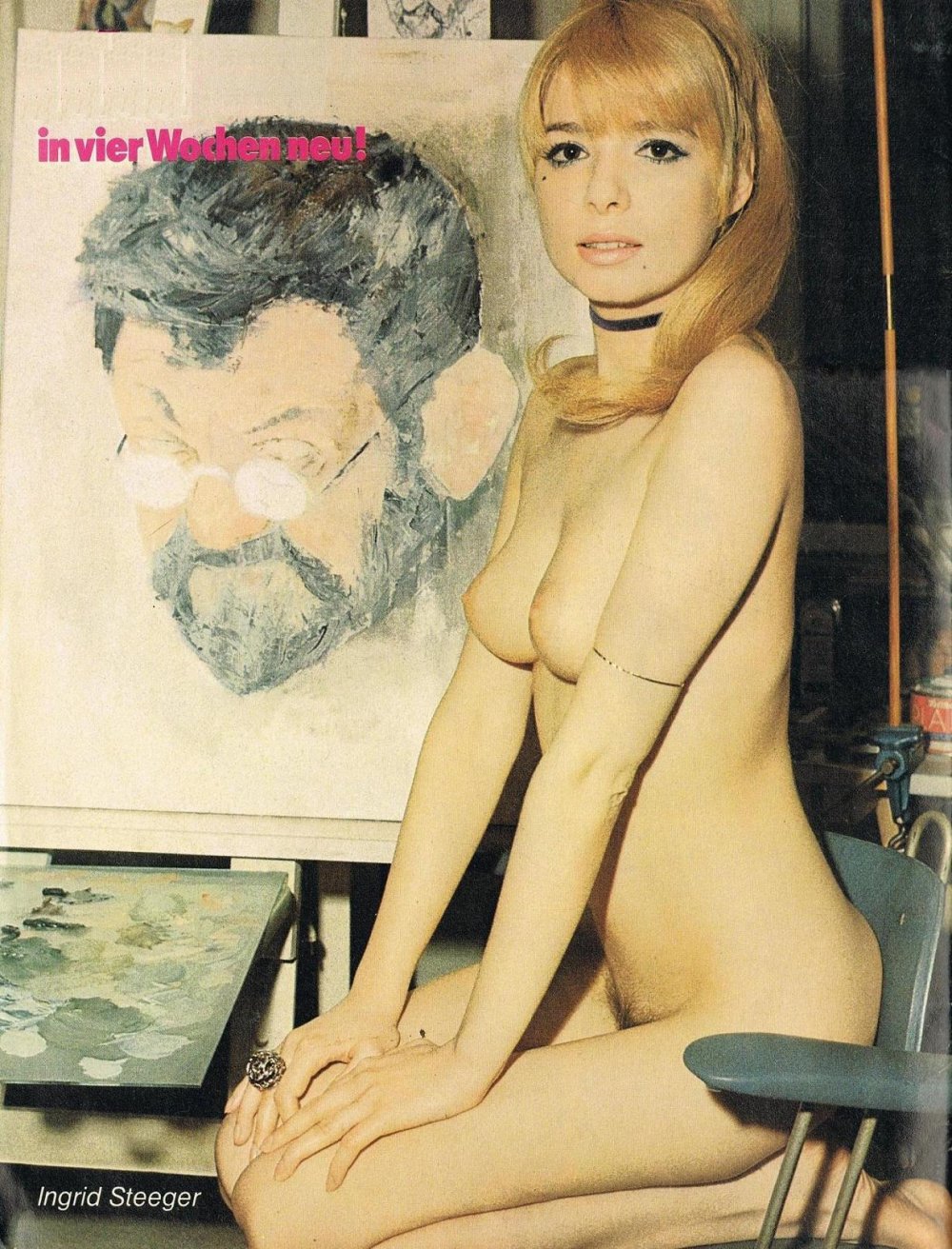 Naked Ingrid Steeger in the film