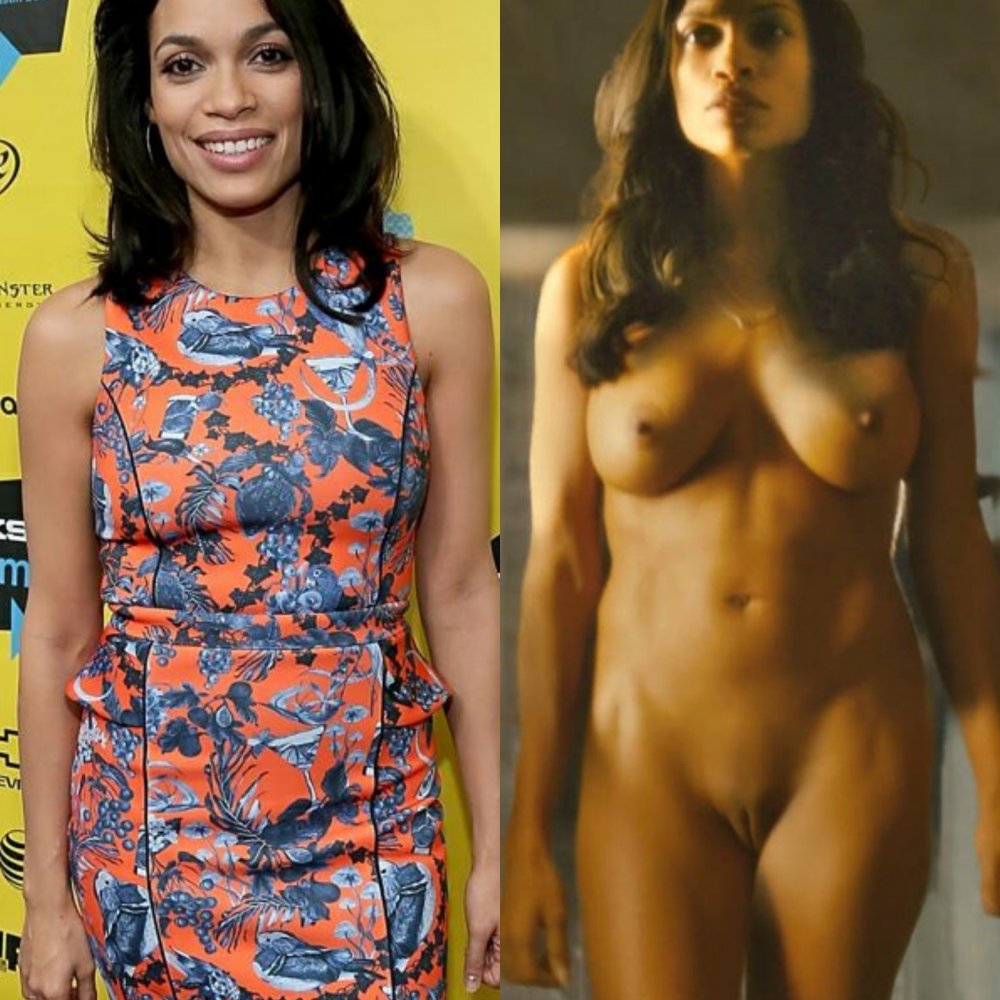 Actress Rosario Dawson Naked