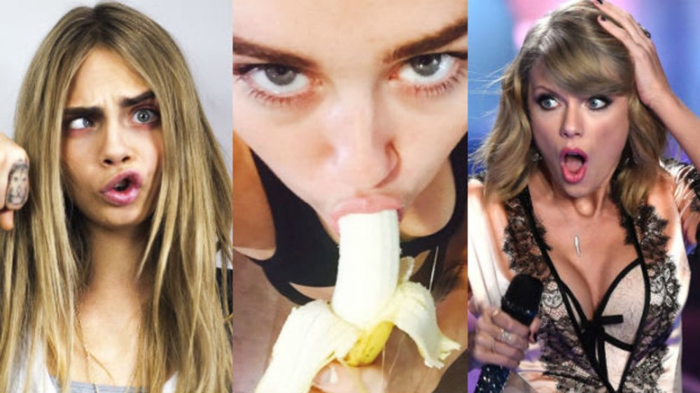 Miley Cyrus with Kara Delevingne