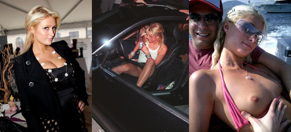 Naked boobs Paris Hilton