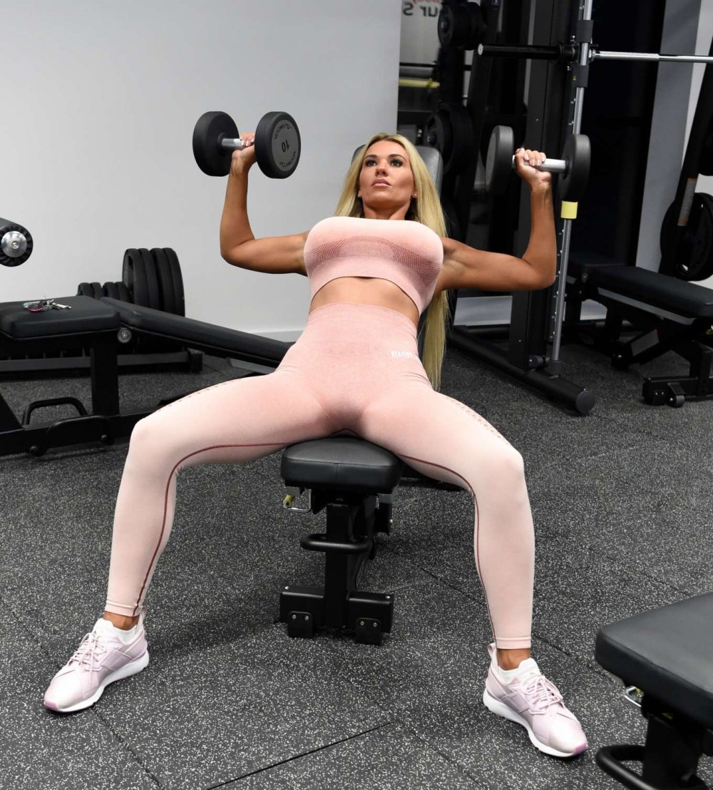 Picture 10: Naked Teens Are Working Out in the Gym: One of the