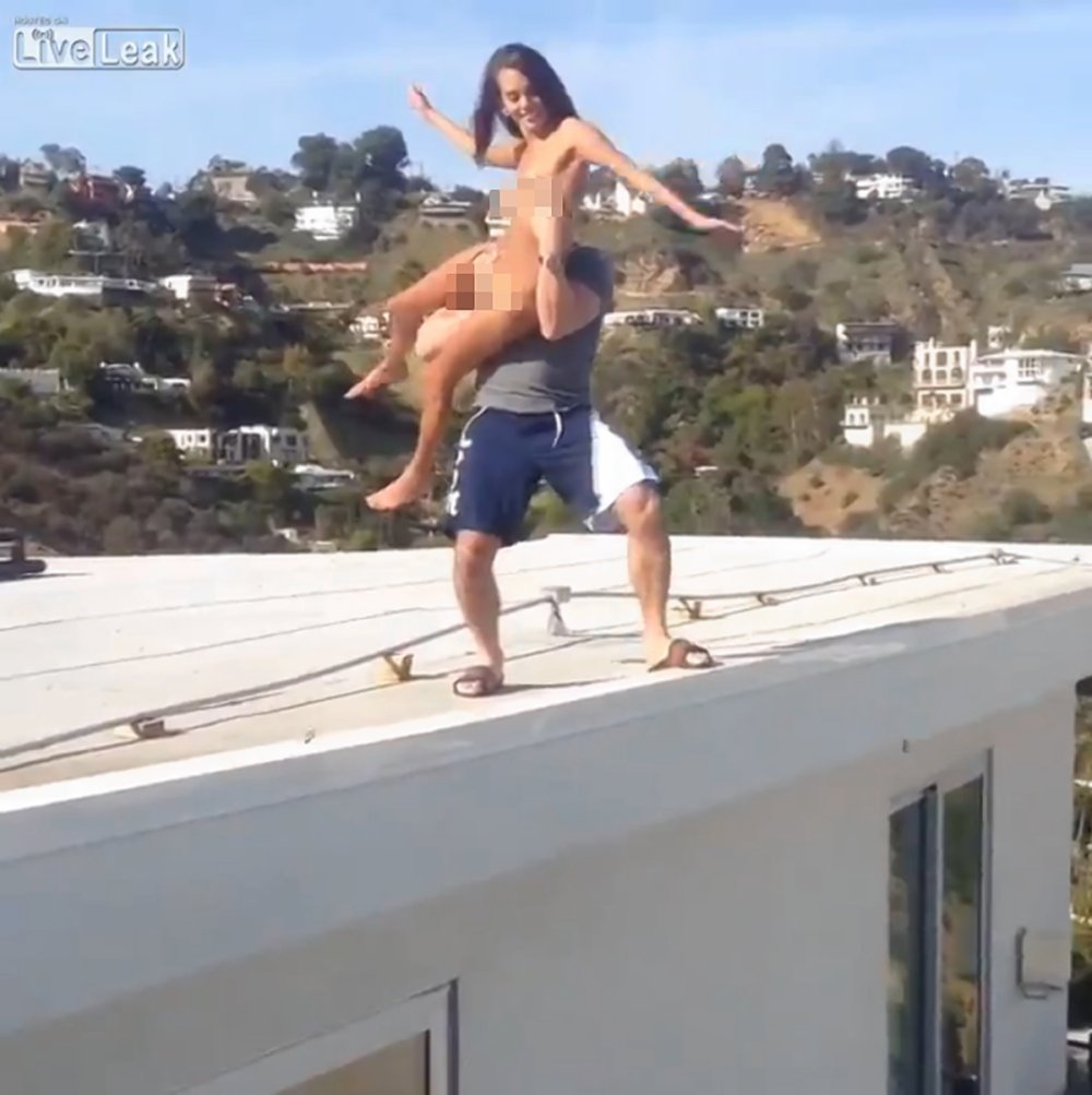 Dan Bilzerian Throws Off Roof