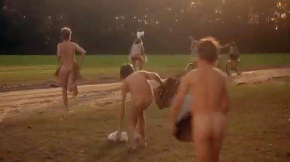 Nude in the film Summer Fun