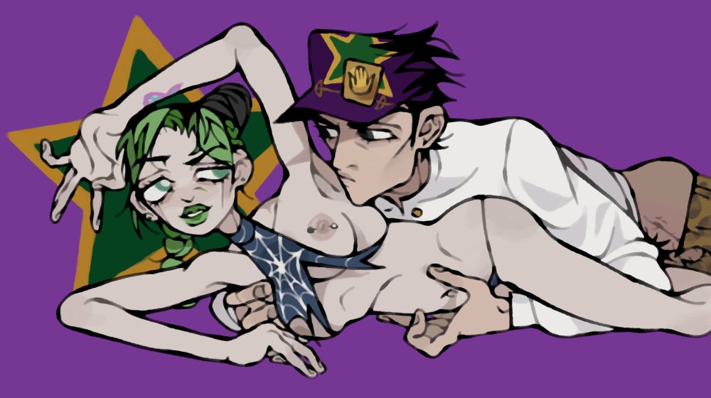 Anne Jojo and Jotaro XXX