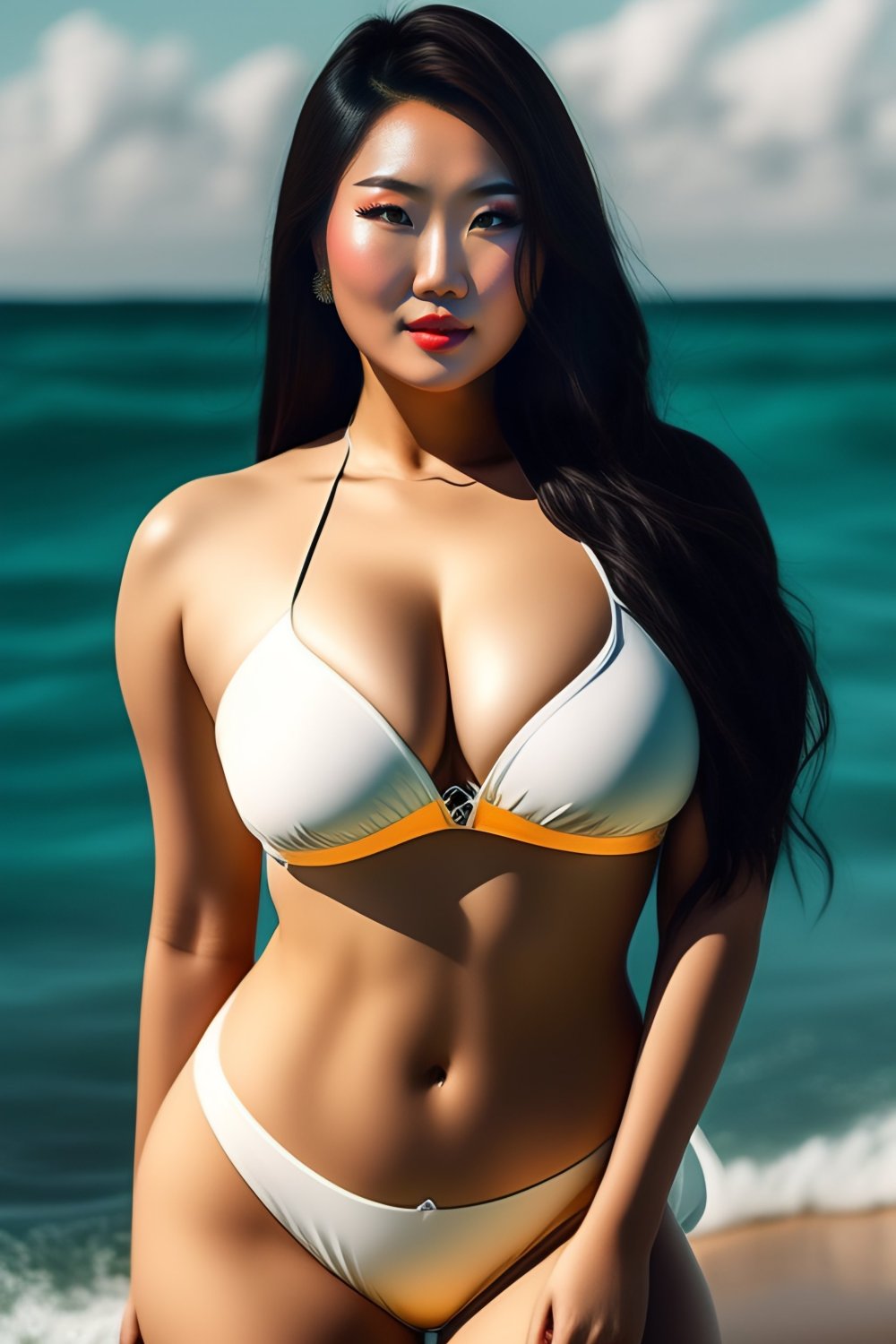 Asian bikini