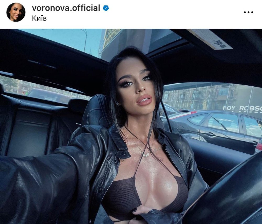 Ukrainian model Alena Omovich