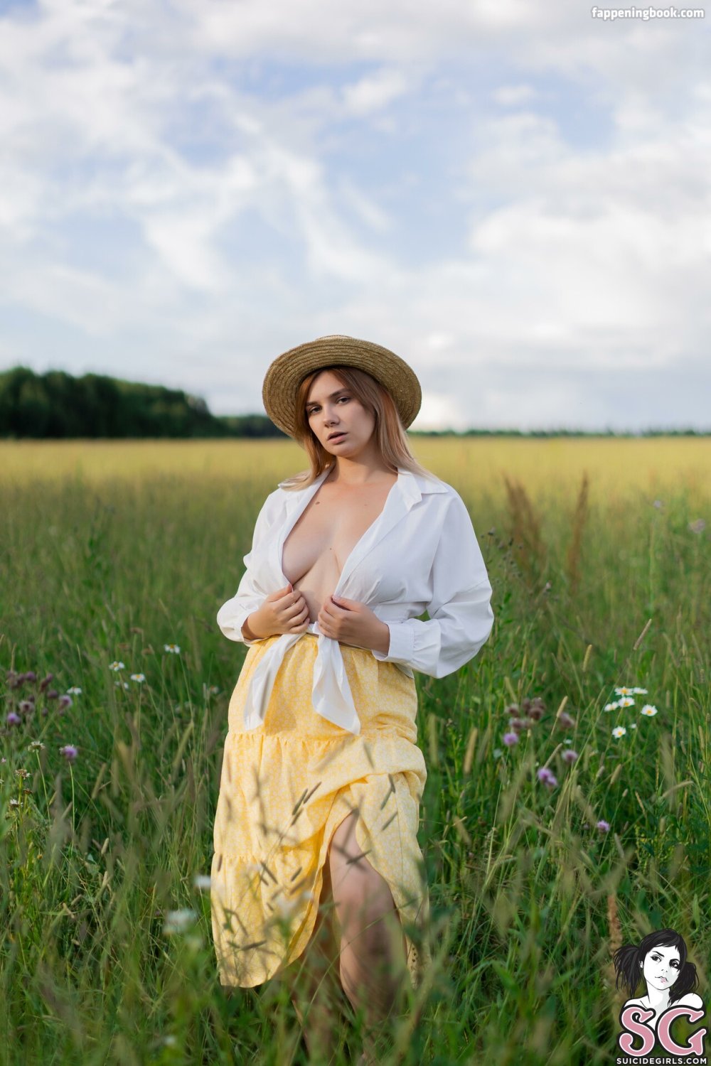 Beautiful peasant woman