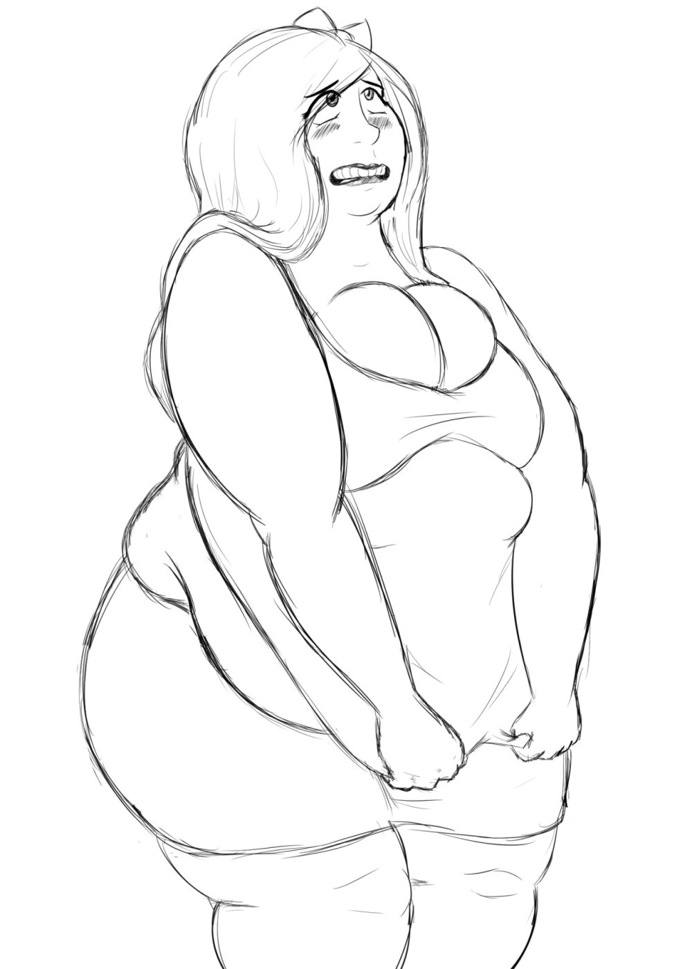 Chubby Belly Anime Weight Gain