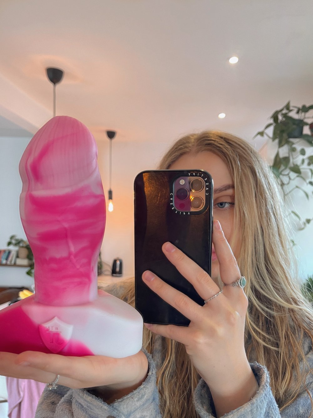 Silicone phalloimitator